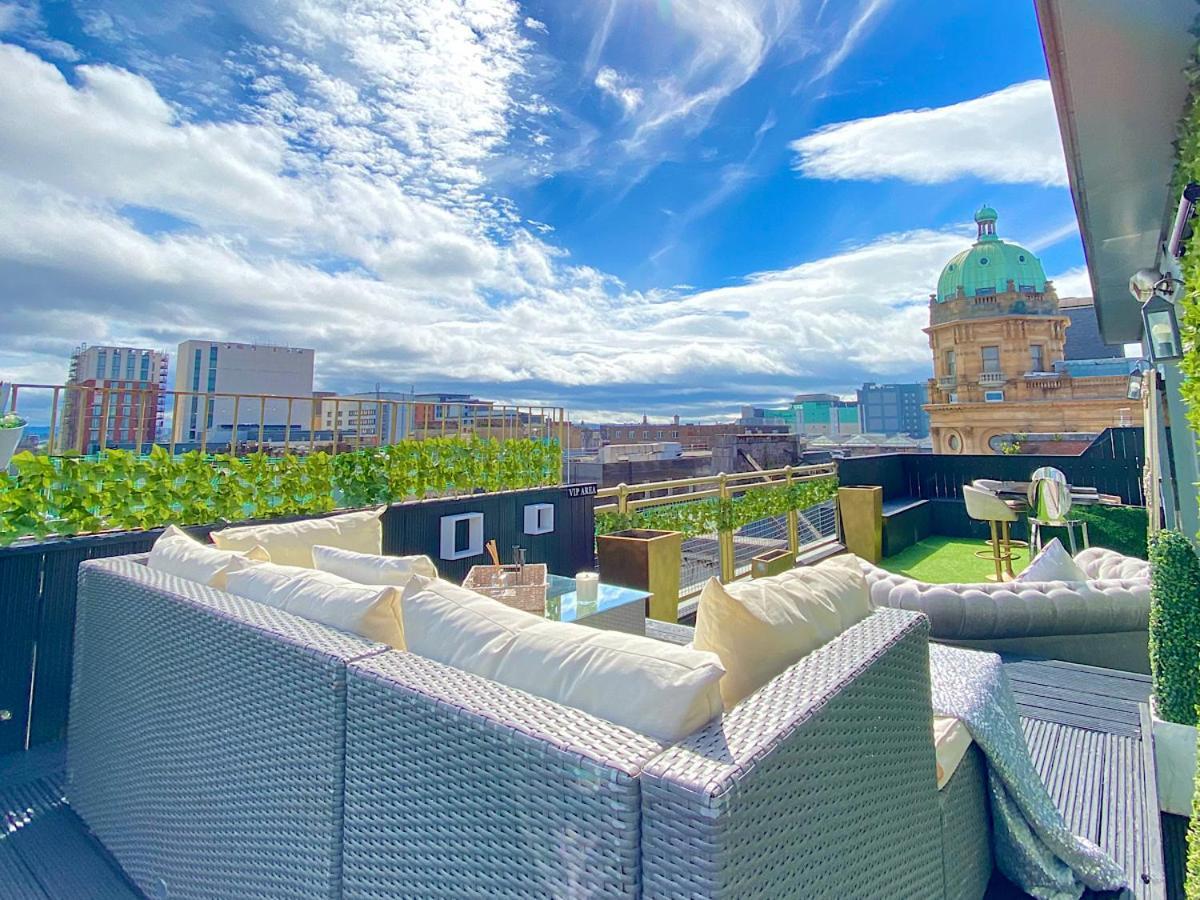 Glasgow Two Bedroom Penthouse Exterior foto